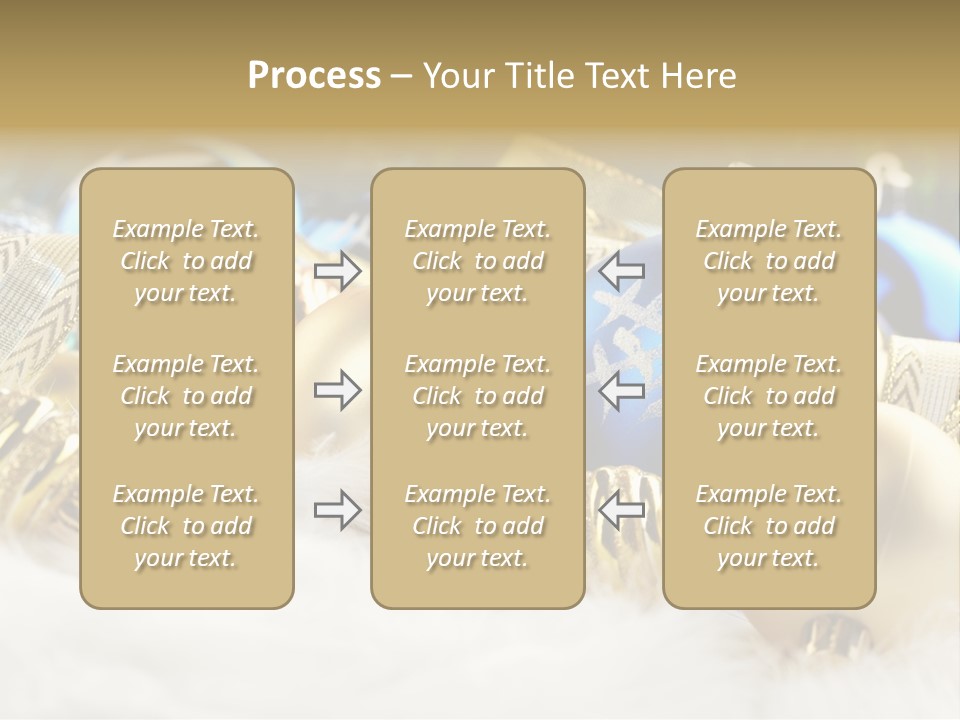 Object Winter Picture PowerPoint Template