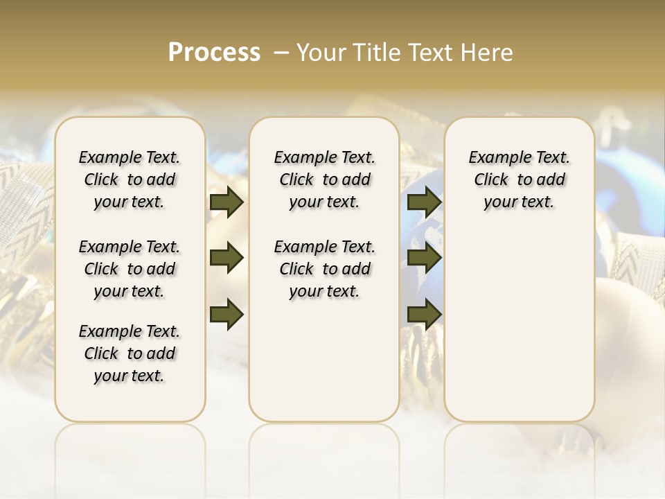 Object Winter Picture PowerPoint Template