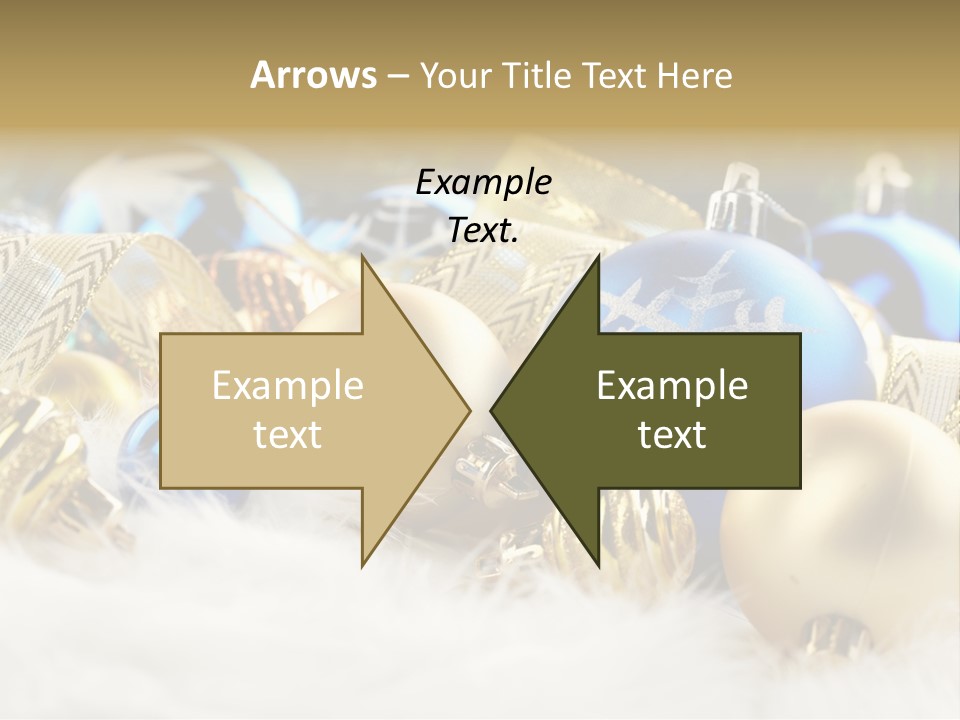 Object Winter Picture PowerPoint Template