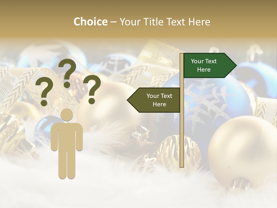 Object Winter Picture PowerPoint Template