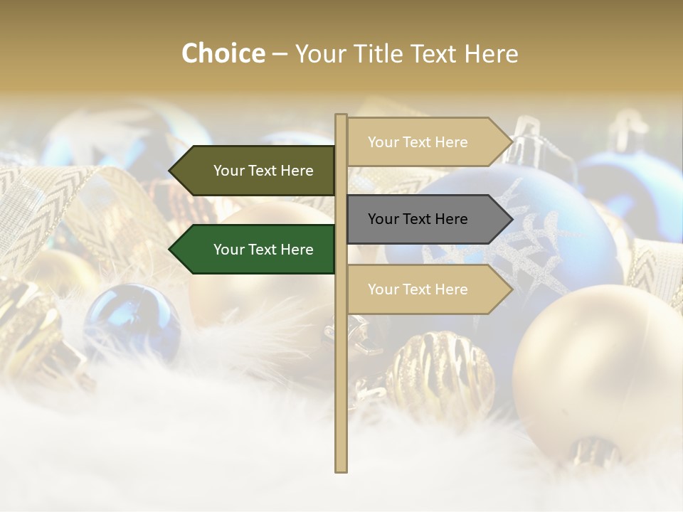 Object Winter Picture PowerPoint Template