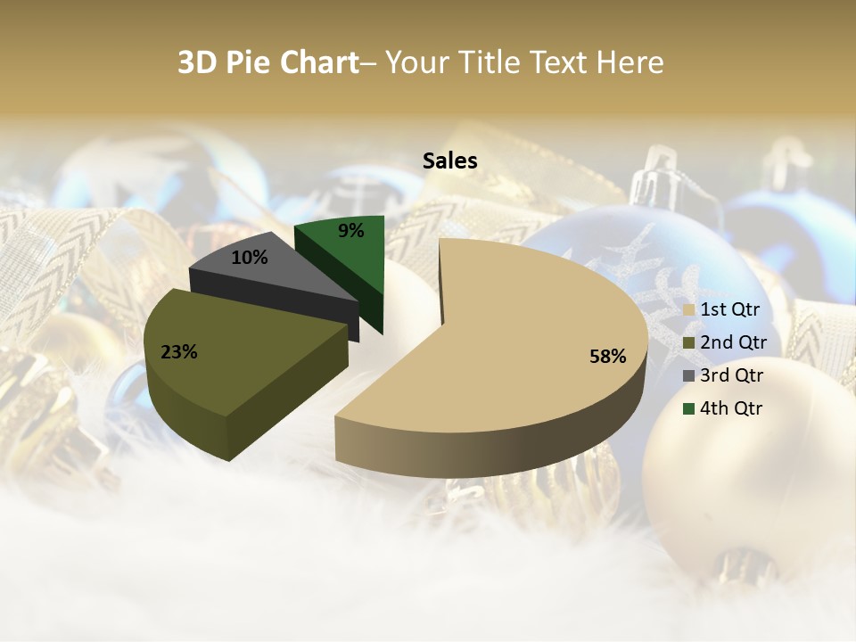 Object Winter Picture PowerPoint Template