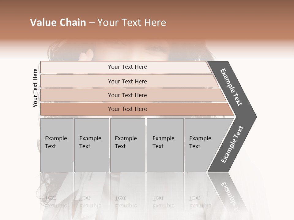 Executive Confidence Looking At Camera PowerPoint Template