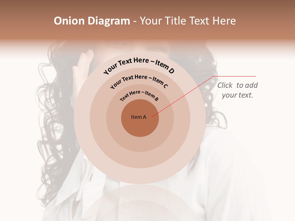 Executive Confidence Looking At Camera PowerPoint Template