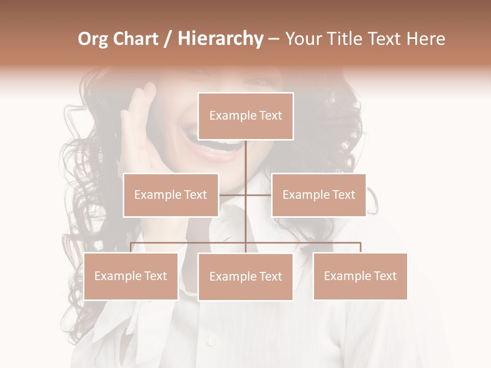 Executive Confidence Looking At Camera PowerPoint Template