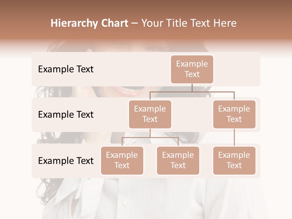 Executive Confidence Looking At Camera PowerPoint Template