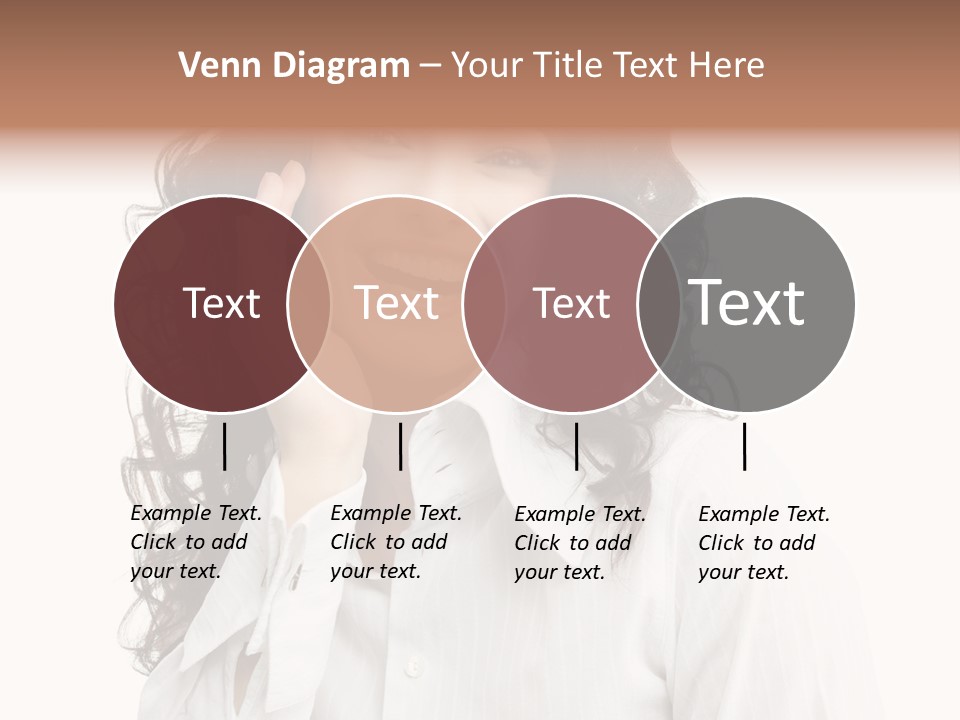 Executive Confidence Looking At Camera PowerPoint Template