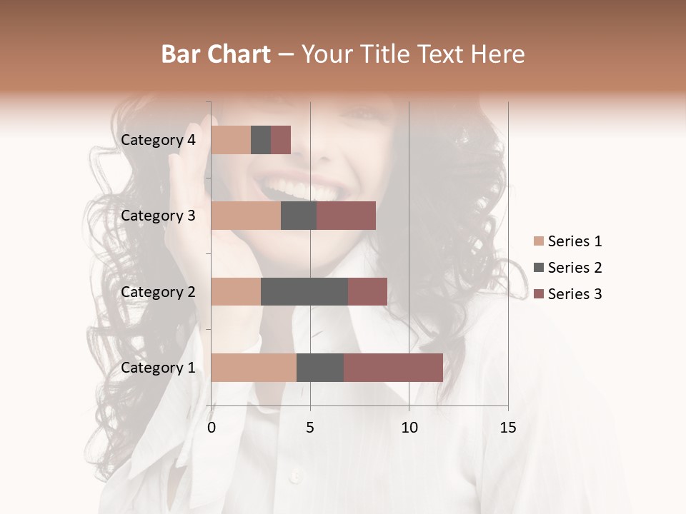 Executive Confidence Looking At Camera PowerPoint Template