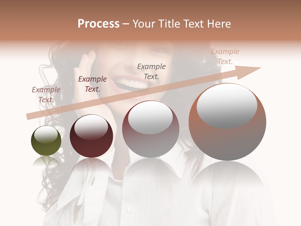 Executive Confidence Looking At Camera PowerPoint Template