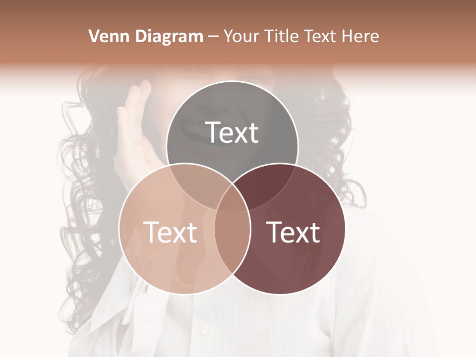 Executive Confidence Looking At Camera PowerPoint Template