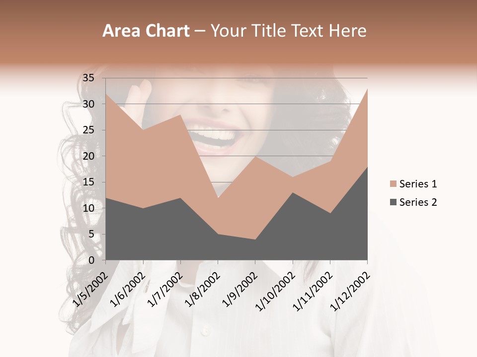 Executive Confidence Looking At Camera PowerPoint Template