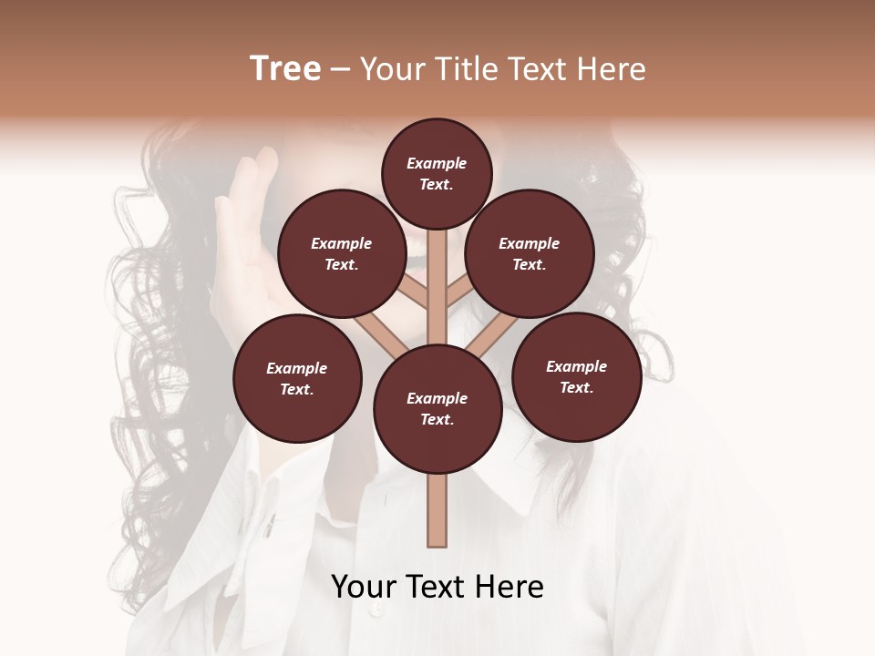 Executive Confidence Looking At Camera PowerPoint Template