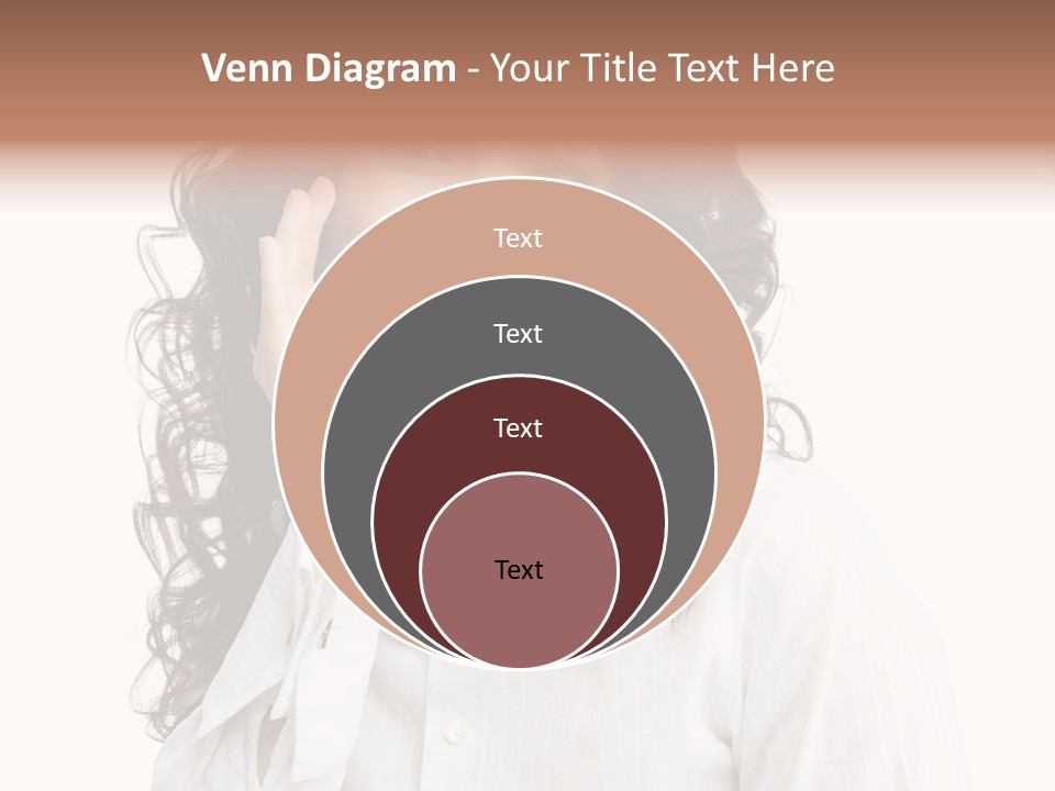 Executive Confidence Looking At Camera PowerPoint Template