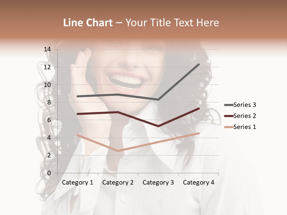 Executive Confidence Looking At Camera PowerPoint Template