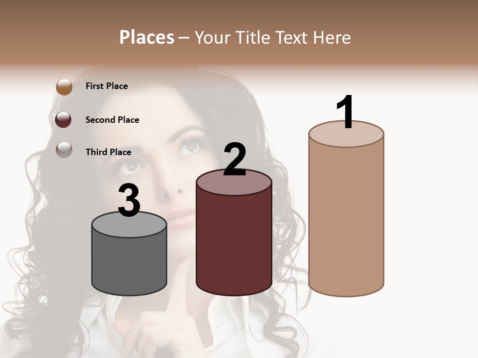 Spa Lady Young PowerPoint Template
