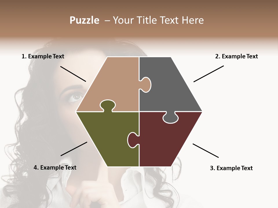 Spa Lady Young PowerPoint Template