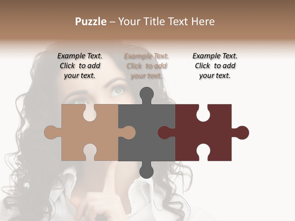 Spa Lady Young PowerPoint Template