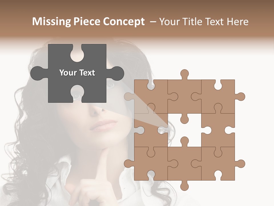 Spa Lady Young PowerPoint Template