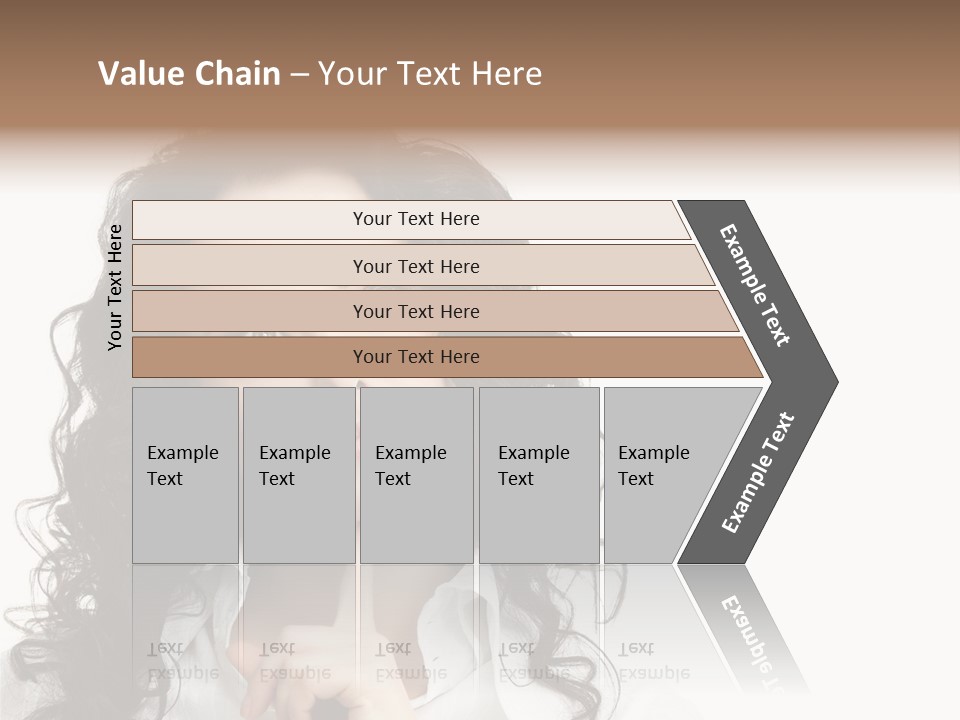 Spa Lady Young PowerPoint Template