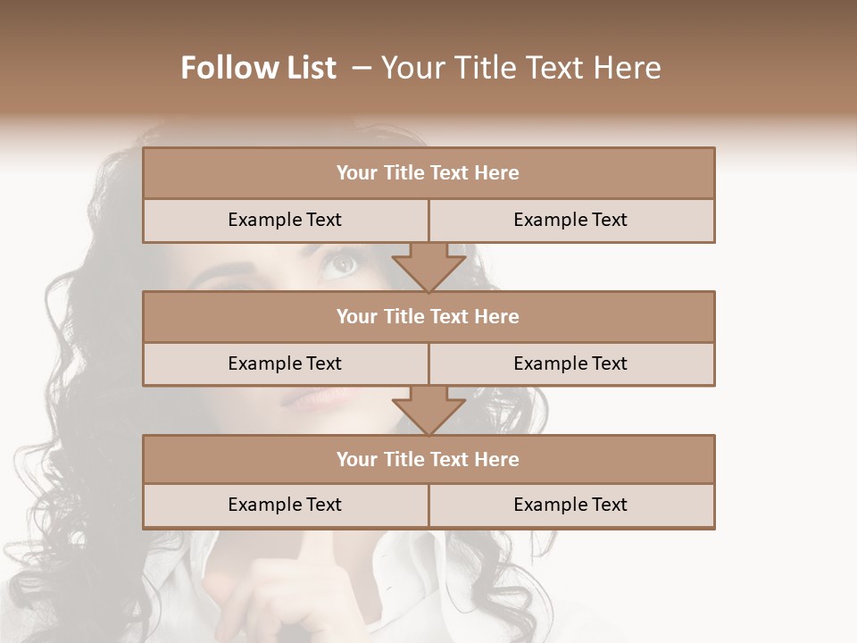 Spa Lady Young PowerPoint Template