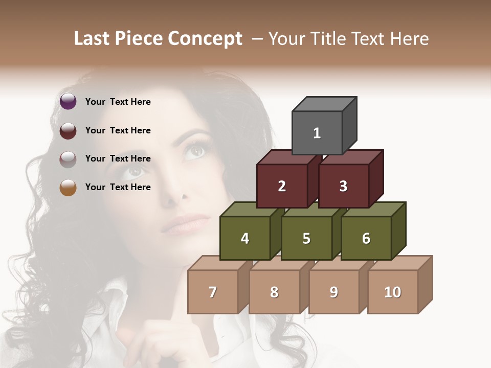 Spa Lady Young PowerPoint Template