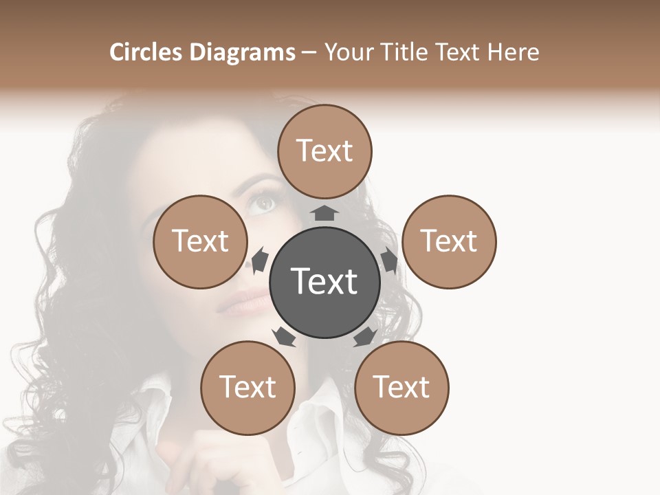 Spa Lady Young PowerPoint Template