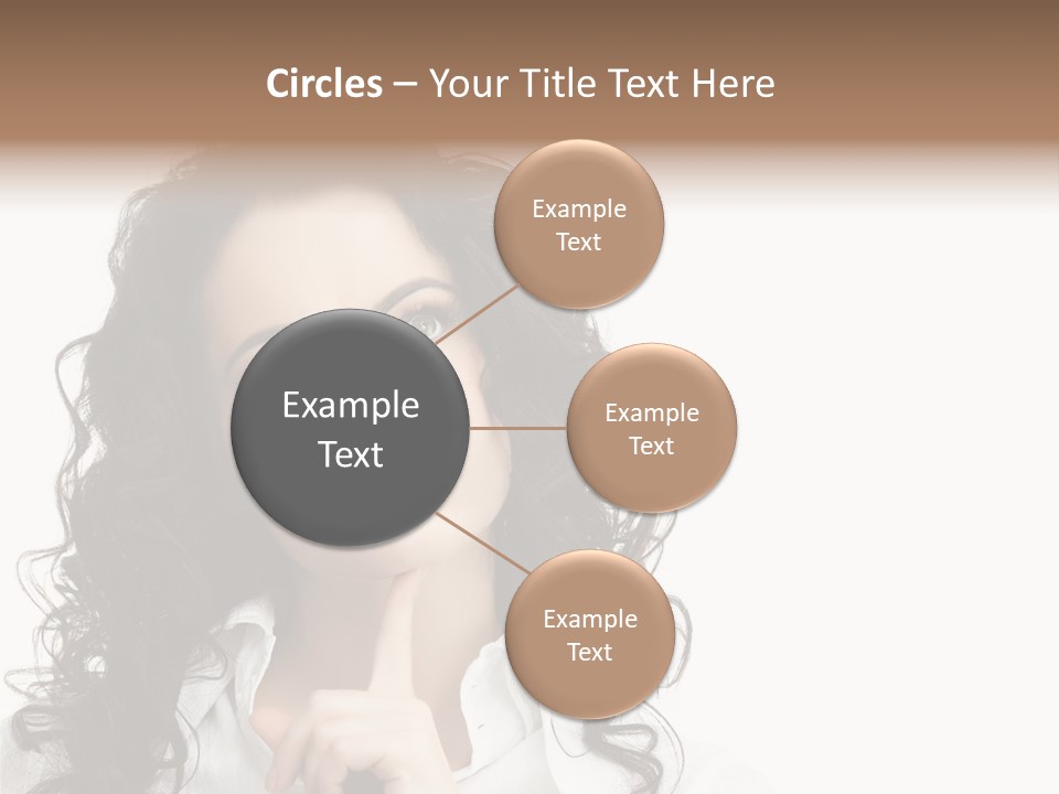 Spa Lady Young PowerPoint Template