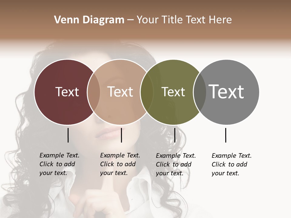 Spa Lady Young PowerPoint Template