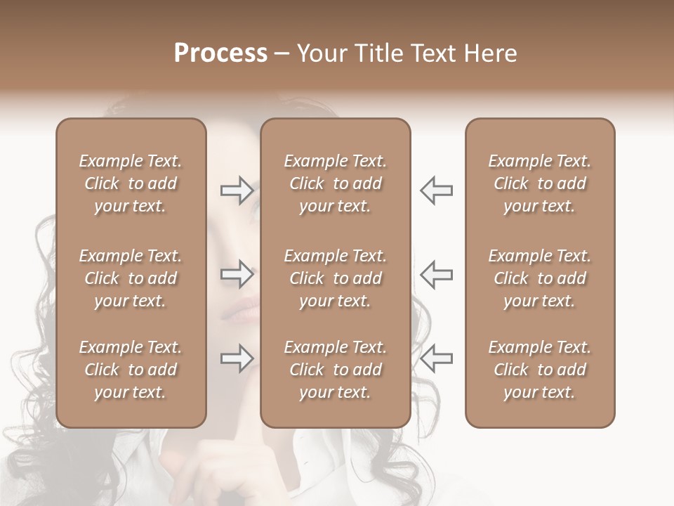 Spa Lady Young PowerPoint Template