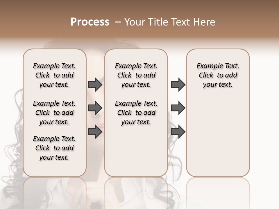 Spa Lady Young PowerPoint Template