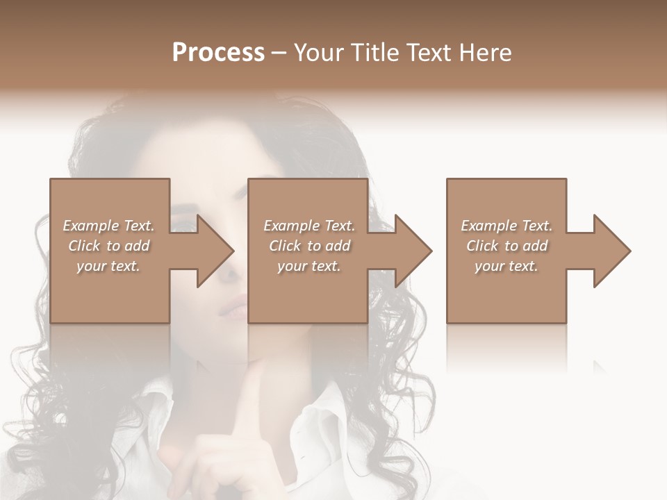 Spa Lady Young PowerPoint Template