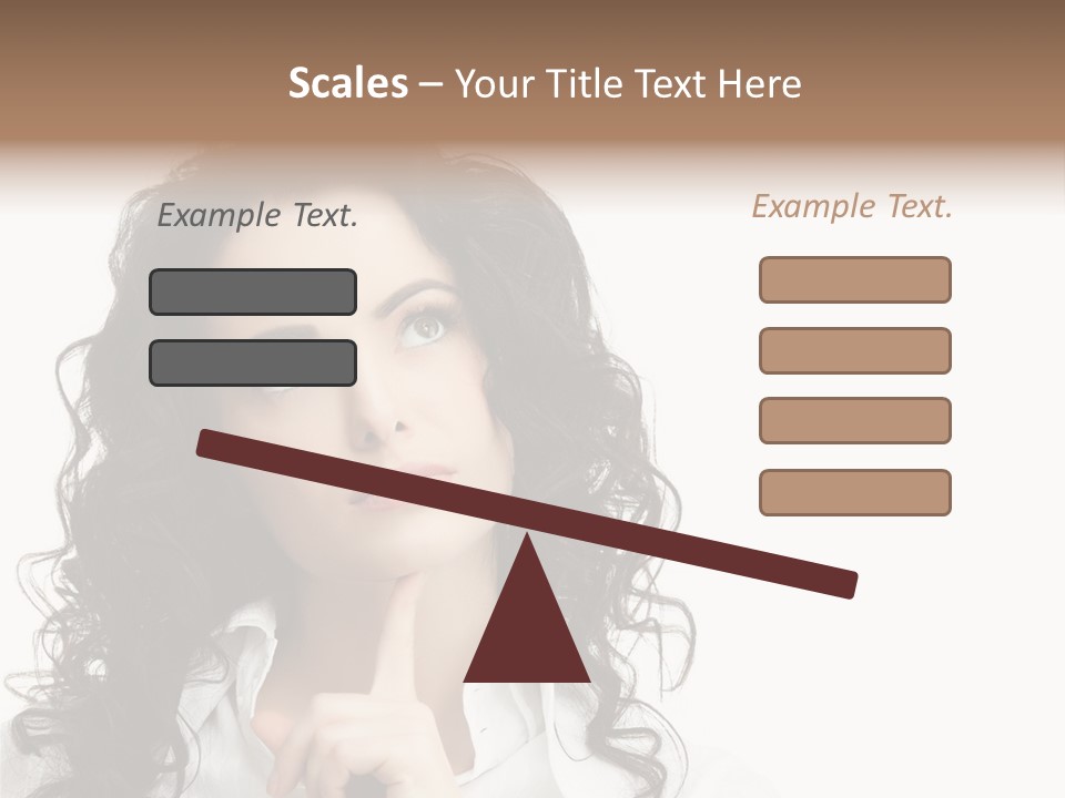 Spa Lady Young PowerPoint Template