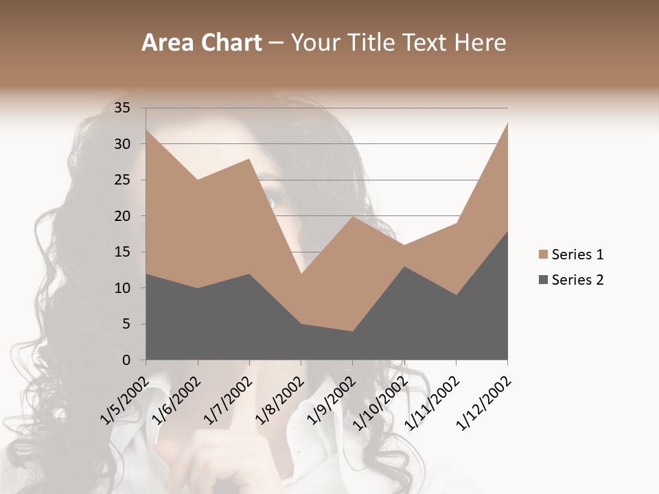 Spa Lady Young PowerPoint Template