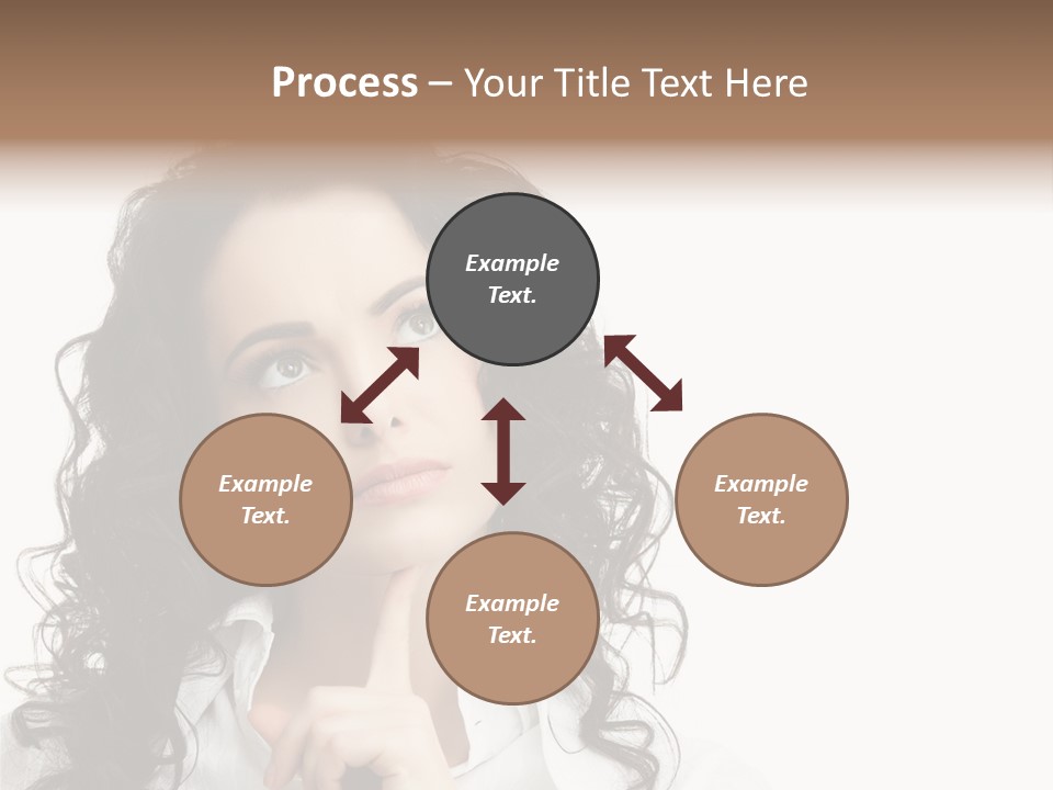 Spa Lady Young PowerPoint Template