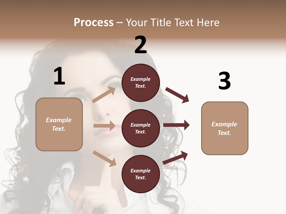 Spa Lady Young PowerPoint Template