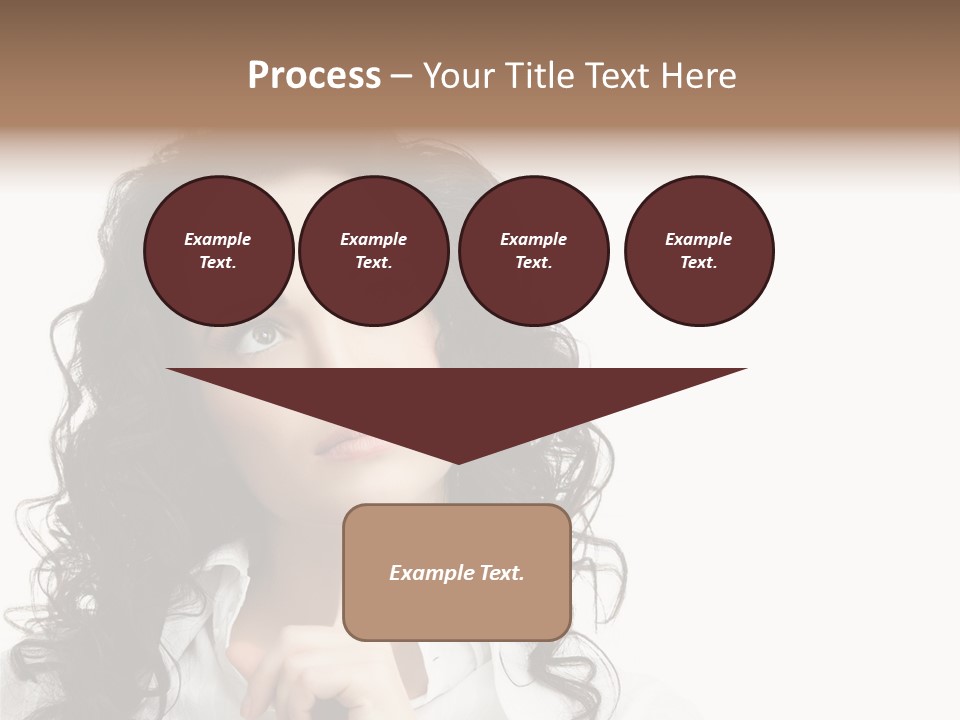 Spa Lady Young PowerPoint Template