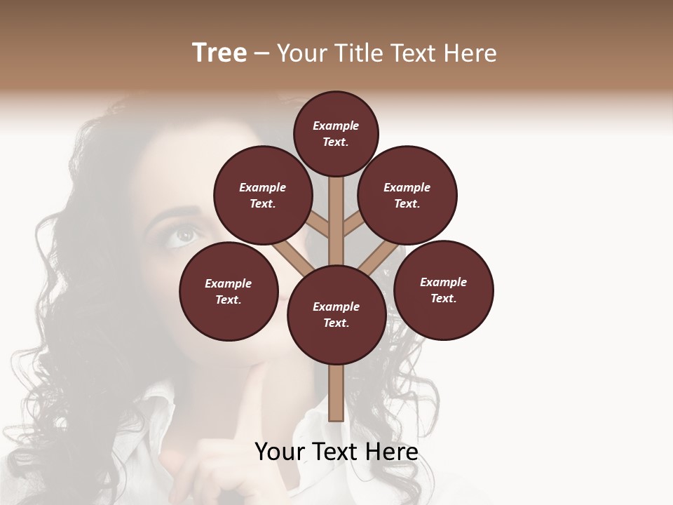 Spa Lady Young PowerPoint Template