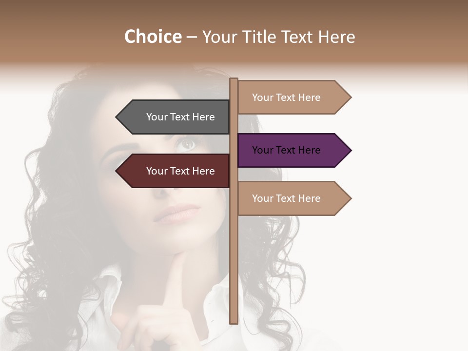 Spa Lady Young PowerPoint Template