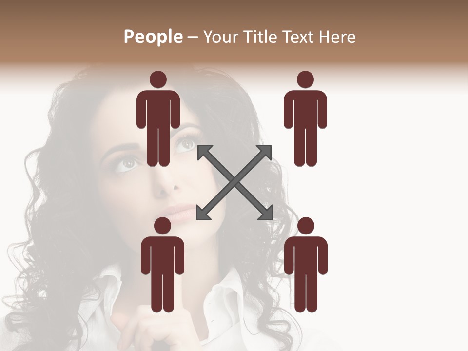 Spa Lady Young PowerPoint Template