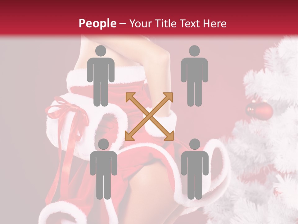 Happiness People Pinup PowerPoint Template