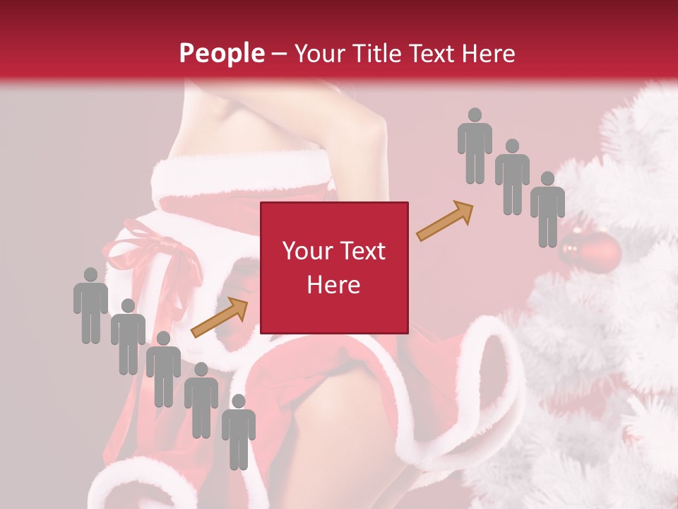 Happiness People Pinup PowerPoint Template