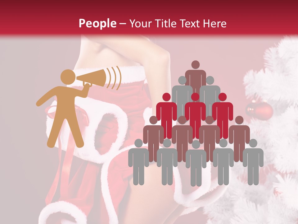 Happiness People Pinup PowerPoint Template