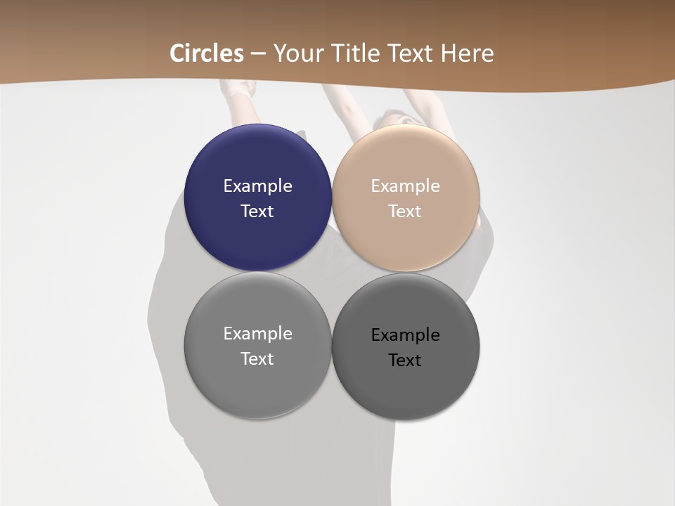 Color Woman Ballet PowerPoint Template