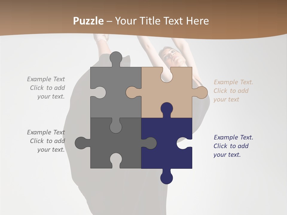 Color Woman Ballet PowerPoint Template