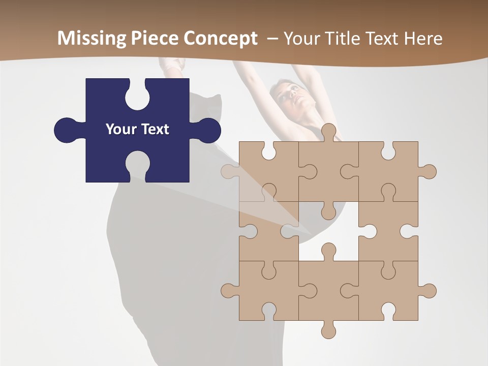 Color Woman Ballet PowerPoint Template