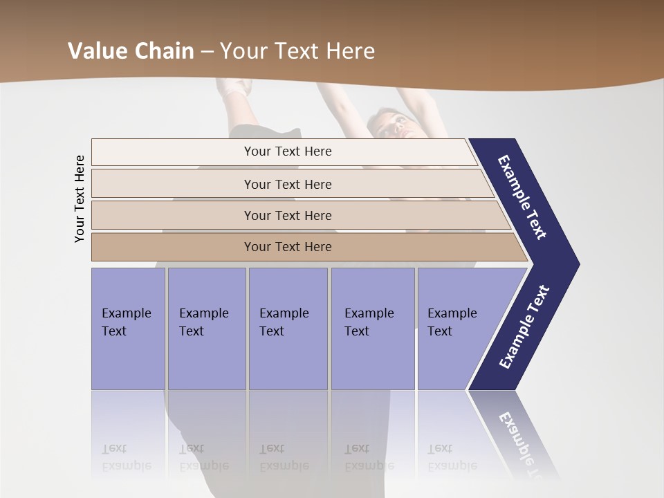 Color Woman Ballet PowerPoint Template