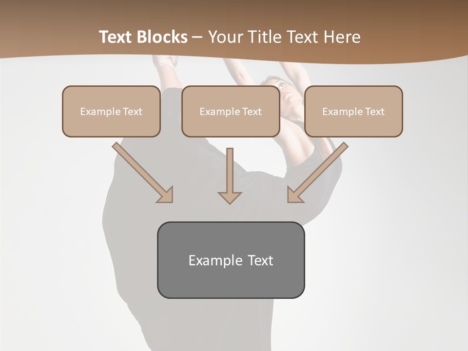 Color Woman Ballet PowerPoint Template