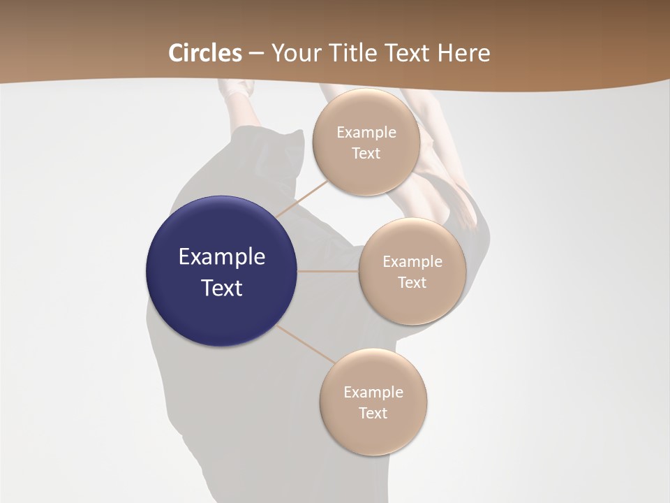 Color Woman Ballet PowerPoint Template