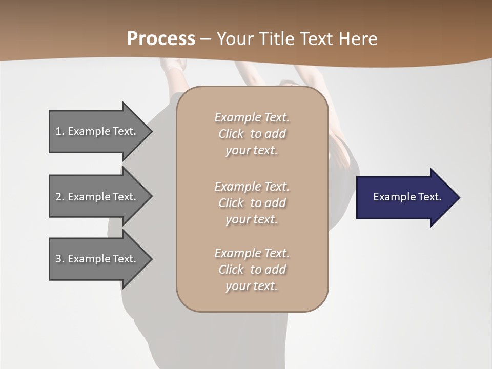 Color Woman Ballet PowerPoint Template