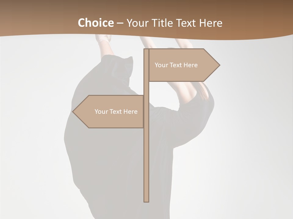 Color Woman Ballet PowerPoint Template